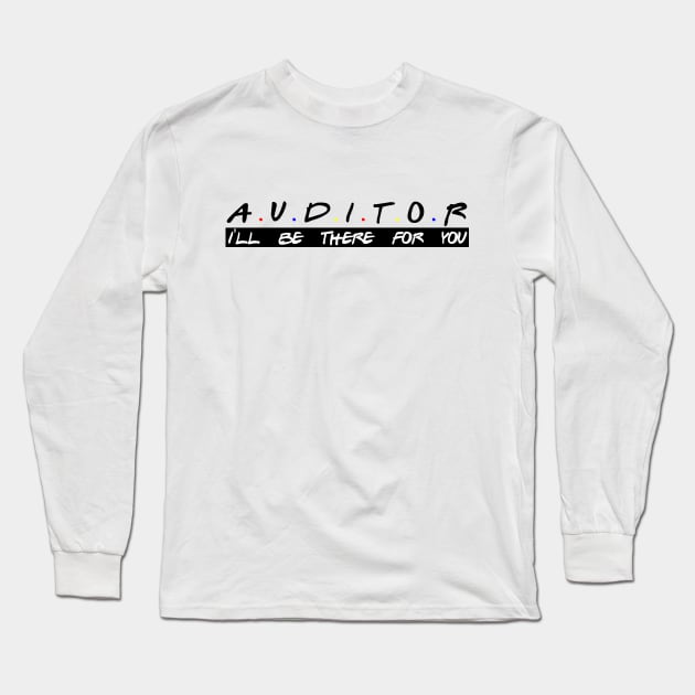 Auditor Shirt Color Dots Long Sleeve T-Shirt by Kazokus Box